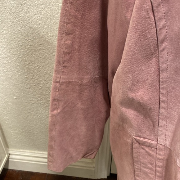 Pink Suede Jacket by Passport Woman - Picture 3 of 3